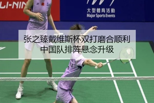 张之臻戴维斯杯双打磨合顺利 中国队排阵悬念升级